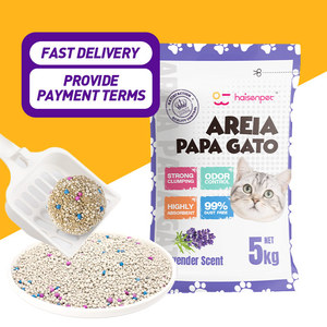 Litière pour chats Arena OEM ODM à agglomération élevée, désodorisation longue durée, sable naturel en bentonite de sodium - Product Image 1