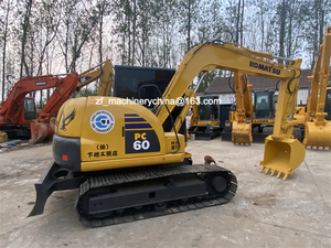 Miniexcavadora de 6 Toneladas, Excavadora Komatsu Pc60 Original con Pocas Horas de Trabajo, Excavadora Usada en Venta - Product Image 4