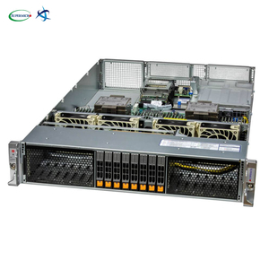Supermicro Hyper SuperServer SYS 221H <span class=keywords><strong>TNR</strong></span> 2U Rackmount con Dual 5th Gen Intel Xeon processori scalabili 8 Hot Swap NVMe Bays - Product Image 1