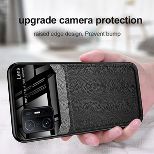 Funda de protección de plexiglás de cuero, Funda de parachoques para Xiaomi11t Xiomi Mi 11 T <span class=keywords><strong>Mi11t</strong></span> 11tpro, funda de silicona 15, funda 15 - Product Image 6