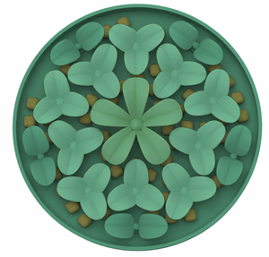 Muestra suave, todo en uno, antideslizante, comedero lento para mascotas, tazón para perros, alfombrilla para lamer mascotas, tazón de comida para perros de silicona de grado alimenticio - Product Image 1