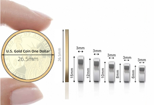 مغناطيس دائم نيوديميوم أرضي نادر قابل للتخصيص للاستخدام في الثلاجة وصيد الأسماك - Product Image 5