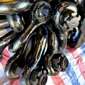 Manille en D en acier au carbone de qualité marine, forgée haute résistance, galvanisée, pour l'industrie lourde et les amarrages de navires, fabriquée en Chine - Product Image 2