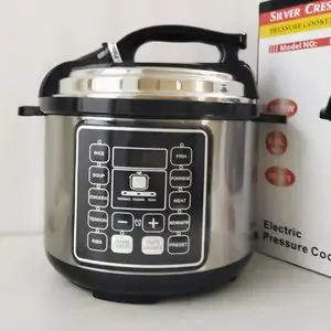 6L autocuiseur électrique ménage multifonctionnel cuisson riz ragoût micro-ordinateur couvercle ouvert jus réservé cuiseur à riz pres