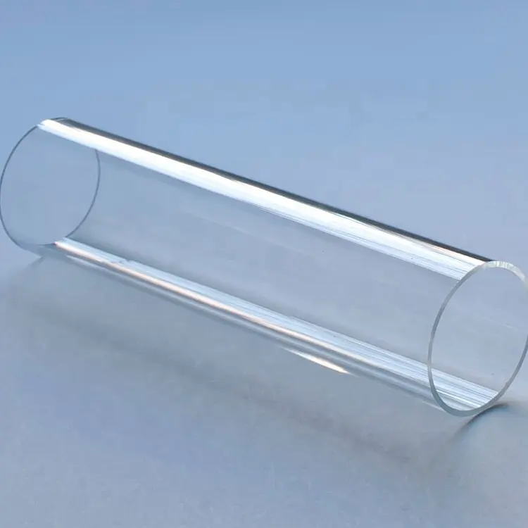 Sterkte Fabriek Transparante Pc Buis Transparante Cilinder Prijs Korting Polycarbonaat Buis Plastic Buis