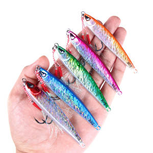Hengjia 80g <span class=keywords><strong>Esche</strong></span> <span class=keywords><strong>Artificiali</strong></span> di Alta Qualità in Metallo, <span class=keywords><strong>Jig</strong></span> per Pesca con Esca Dura, <span class=keywords><strong>Esche</strong></span> Metalliche <span class=keywords><strong>Artificiali</strong></span> per Pesca, Switch <span class=keywords><strong>Jig</strong></span> - Product Image 1