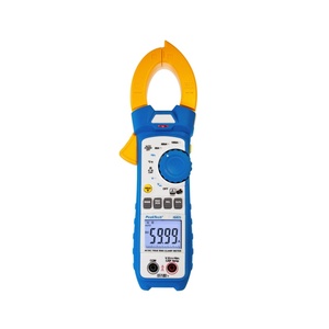 PeakTech P 1665 Truerms Abrazadera de corriente 6.000 Counts 1000 A Ac/Dc Abrazadera de corriente digital con recuentos altos para electricistas - Product Image 1