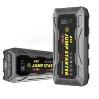 Alimentation d'urgence 2000A, batterie externe portable 66W, chargeur rapide 12V/1.5A, batterie polymère lithium-ion, démarreur de voiture, LED