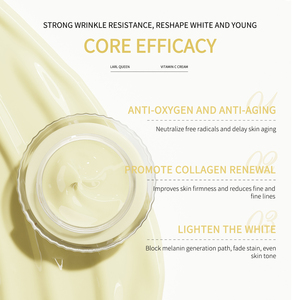 Creme Facial Personalizado OEM para Cuidados com a Pele, Vitamina C, Niacinamida, Clareador, Reparador, Firmador e Iluminador - Product Image 2