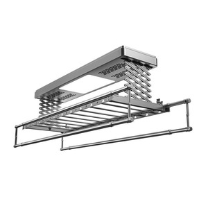 Drying and sterilization multifunctional silent balcony embedded electric lifting clothes rack - Product Image 1