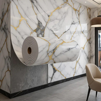 Papel Tapiz Autoadhesivo Grueso con Efecto de Ilusión 3D - Adhesivo Removible para Paneles de Pared con Diseño de Azulejos para Decoración de Paredes