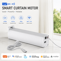 Motor para Cortinas Inteligentes cm con Control Remoto por App, Medidas Personalizadas, Decoración del Hogar, Motor Eléctrico para Cortinas Inteligentes Matter Thread