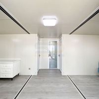 Maison conteneur préfabriquée en acier pliable