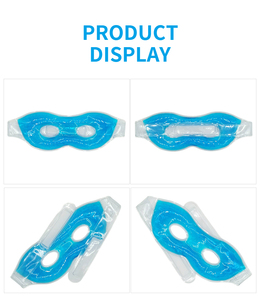Directo <span class=keywords><strong>de</strong></span> fábrica OEM <span class=keywords><strong>Gel</strong></span> Eye Mask Elástico Atado Multiusos Enfriamiento <span class=keywords><strong>de</strong></span> hielo Eye Fatiga Calmante - Product Image 3