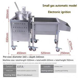 Nuevas palomitas <span class=keywords><strong>de</strong></span> maíz <span class=keywords><strong>de</strong></span> gas <span class=keywords><strong>de</strong></span> acero inoxidable semiautomáticas para negocios <span class=keywords><strong>de</strong></span> patios <span class=keywords><strong>de</strong></span> comidas - Product Image 2