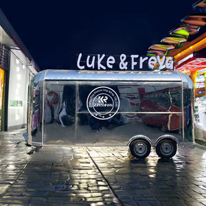 2025 Fast Pizza Truck Food Carts OEM Concession Food Trailers Fully Equipped <b>Mobile</b> Fast Food Truck - Product Image 5