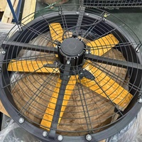 Ventilador de Pared Oscilante de Alta Calidad, Ventilador de Ventilación con Motor PMSM, Aspas de Aleación de Aluminio para Gimnasio o Taller, Uso Comercial e Industrial
