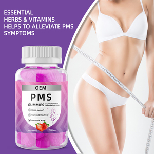 Integratori Alimentari OEM per Donne, Gommose Naturali per l'Equilibrio Ormonale Femminile e Sindrome Premestruale - Product Image 4