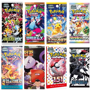 Boîte de boosters de cartes à collectionner Pokémon coréennes scellées d'origine SV2A 151, Inferno X MEGA M2, SV3, SV11 - Product Image 1