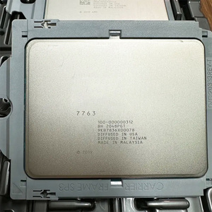 128-core epyc 280W SP3เซิร์ฟเวอร์ประมวลผล CPU 7763 512MB ใหม่90nm virtualization PCIe Gen5 DDR5 6400 256 threads 4.1GHz epyc ความเร็ว - Product Image 1