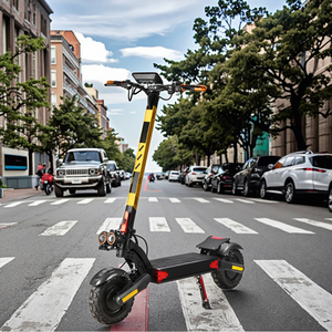 Trottinette Adulte Pratique avec Moteur Central, Conception Pliable et Batterie Intégrée, Modèle PRO - Type Électronique Intelligent PD-010 75km/h - Product Image 4