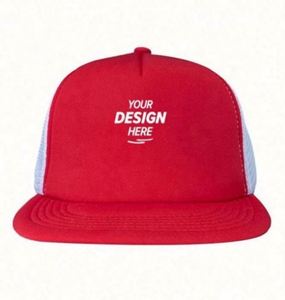 Vintage Distressed 6-Panel Trucker Cap High Profile Curved Brim Mesh Sports <b>Hat</b> <b>for</b> Outdoor & Travel Fashionable Sporty Style - Product Image 6