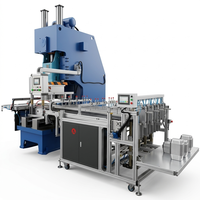 Livraison rapide, machine à fabriquer des contenants d'emballage alimentaire en aluminium semi-automatique bon marché 63t