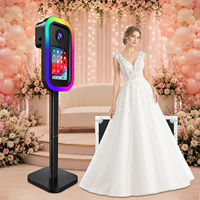 Mesin Photo Booth iPad Terbaru 2026 Cocok untuk Tablet 10.2" 10.9" Kamera Photobooth Cetak Instan Selfie DSLR Casing Photo Booth iPad