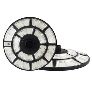 Lampadaire solaire LED IP65 5000K lumière du jour, télécommande, cellule solaire Poly-Si, corps en alliage d'aluminium, garantie 10 ans, 144 faisceaux - Product Image 3