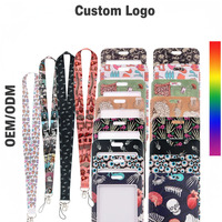 Lanière médicale personnalisée de haute qualité avec impression UV, sangle de cou en polyester, porte-badge avec crochet, pour infirmière, médecin, personnel hospitalier YUANHONG