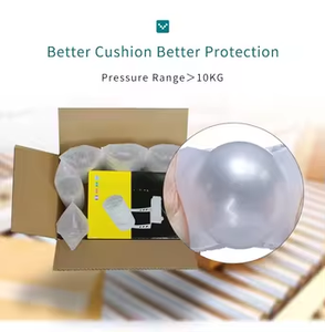 Rouleau de coussinets d'air MINI AIR PLA 100% compostables à domicile, emballage durable, 20μm, facile à déchirer pour les marchandises lourdes/moyennes - Product Image 3