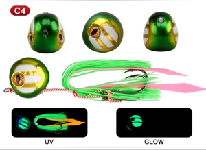 Oem 60g-200g Inchiku <strong>Madai</strong> Slider <strong>Jig</strong> Lure Snapper Tai Kabura Sliding Slow <strong>Jig</strong> With Rubber Tail Skirt Hook - Product Image 6