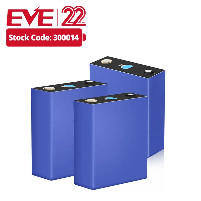 Batería recargable de iones de litio EVE 280K, 3,2 V, 280Ah, fosfato de iones de litio, célula Lifepo4 para energía