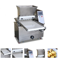 Nouvelles machines automatiques de dépôt et de découpe de biscuits pour boulangerie et usine de biscuits pour les ingrédients de l'eau de lait de farine