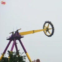Offre Spéciale : Manège Commercial pour Parc d'Attractions - Manège Pendulaire, Manège Frisbee Géant, Équipement de Divertissement Extérieur pour Investisseurs en Parcs