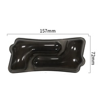 Alfombrilla de Ratón para Juegos de Silicona Transparente Sanxing con Reposamuñecas, 157x72mm, Impresión UV, Diseño Personalizable, Forma Irregular, para Oficina