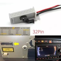 Module sans fil Bluetooth 5.0 pour voiture, adaptateur AUX 32 broches pour autoradio RNS-E, connecteur AMP 32 broches RNS-E pour Audi A3 A4 A6 A8 TT R8