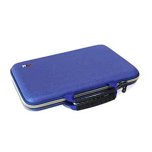 Blauw 15 Inch Hard Cover Laptop Handtas Eva Laptop Gevallen Aktetas Computer Gevallen Hard Tassen Voor Business Mannen reizen