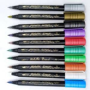 Ensemble de marqueurs de dessin OEM avec logo client, 100 couleurs, feutres aquarelles et marqueurs pinceaux, stylo aquarelle - Product Image 3