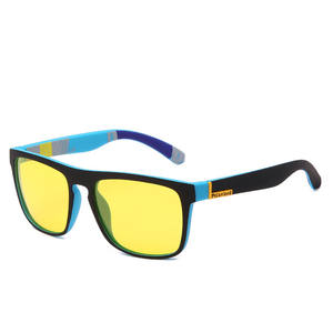 Gafas de Sol Polarizadas Cuadradas Antideslumbrantes de Moda al por Mayor para Conducir de Noche, Protección UV400, Gafas de Visión Nocturna para Hombre - Product Image 6