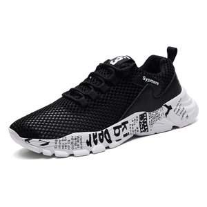 Zapatos Deportivos Casuales Modernos para Hombre, Cómodos, Duraderos, con Cierre de Cordones, Parte Superior de Tela Suave, Amortiguación y Absorción de Impactos - Product Image 1