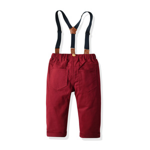 Tenues pour bébés, vêtements pour hommes, costume formel, ensembles chemise et pantalon à motifs de dessins animés pour garçons de Chine - Product Image 5