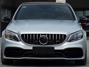 Matériau ABS W205 <span class=keywords><strong>calandre</strong></span> de pare-chocs avant pour <span class=keywords><strong>mercedes</strong></span> benz w205 <span class=keywords><strong>calandre</strong></span> style <span class=keywords><strong>GT</strong></span> 2015 2018 - Product Image 2