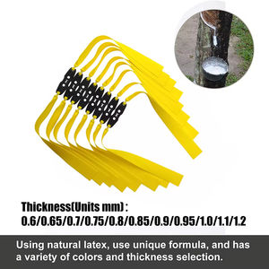 Bandas de goma planas resistentes a las heladas, bandas de goma gruesas de largo alcance y alta elasticidad para herramientas de caza al aire libre - Product Image 4