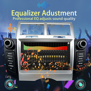 Autoradio tactile 7 pouces pour Toyota Yaris XP90 VITZ Platz, avec CarPlay sans fil et Android Auto, lecteur multimédia pour <span class=keywords><strong>voiture</strong></span>, WiFi, DSP - Product Image 4