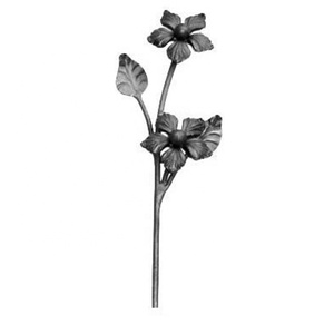 JYD Home Großhandel Dekorativer Schmiedeeisen weizen für Tor oder Zaun-Zier metall produkte-Gusseisen blume/Traube - Product Image 3