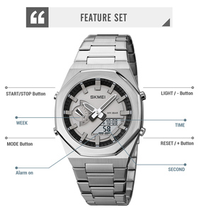 Montre de sport d'extérieur SKMEI 1816 pour homme, montre numérique multicolores, étanche - Product Image 4