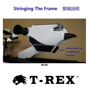 Machine à cordage de raquettes de tennis et de badminton REX REX300 blanche, kit d'outils de cordage de Taiwan REX300 pour tennis et badminton - Product Image 5