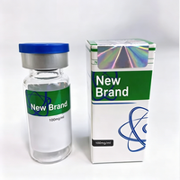 Autocollants holographiques pour flacons de médicaments liquides 3ml/10ml avec logo personnalisé - Étiquettes imprimées en papier adhésif brillant imperméable avec laminage