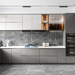 Diseños de Cocinas de Lujo, Estilo Moderno, Muebles de <span class=keywords><strong>Cocina</strong></span> Modulares, Muebles de <span class=keywords><strong>Cocina</strong></span> de Diseño de Lujo Personalizados - Product Image 4
